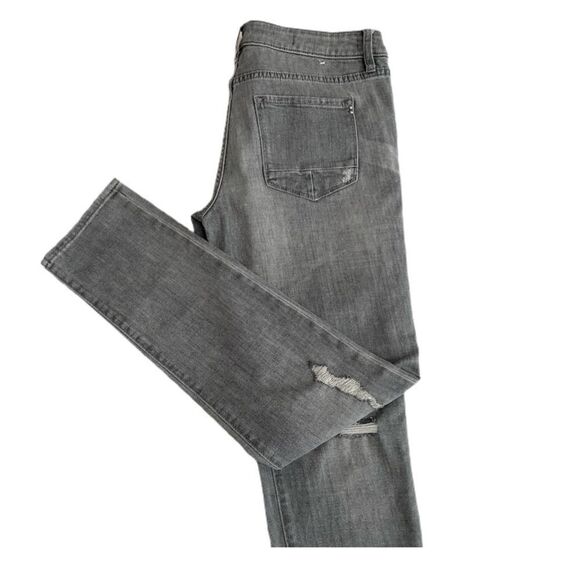 TAGS Distressed Washed Black Jeans - Picture 2 of 6